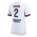 Paris Saint-Germain Achraf Hakimi #2 Bortedrakt Dame 2025-26 Korte ermer